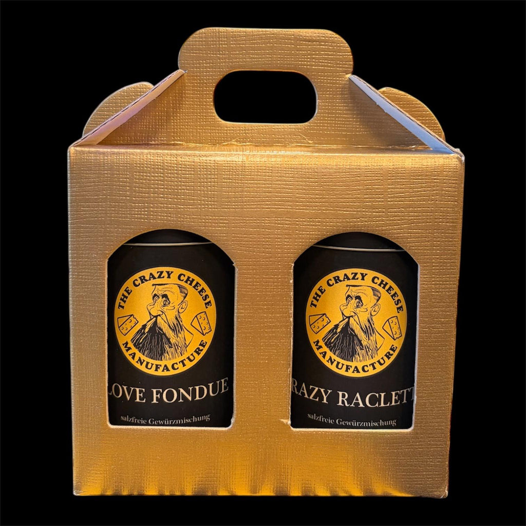 Gewürzgeschenkeset: Raclette + Fondue