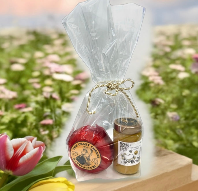 Cheesy Love Duo: 400g Natur Käselaib + BIO Mango Gin Chutney
