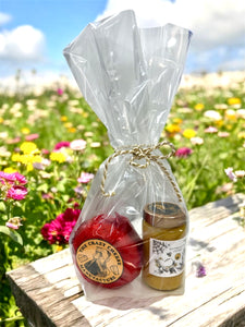 Cheesy Love Duo: 400g Brennessel Käselaib + BIO Mango Gin Chutney