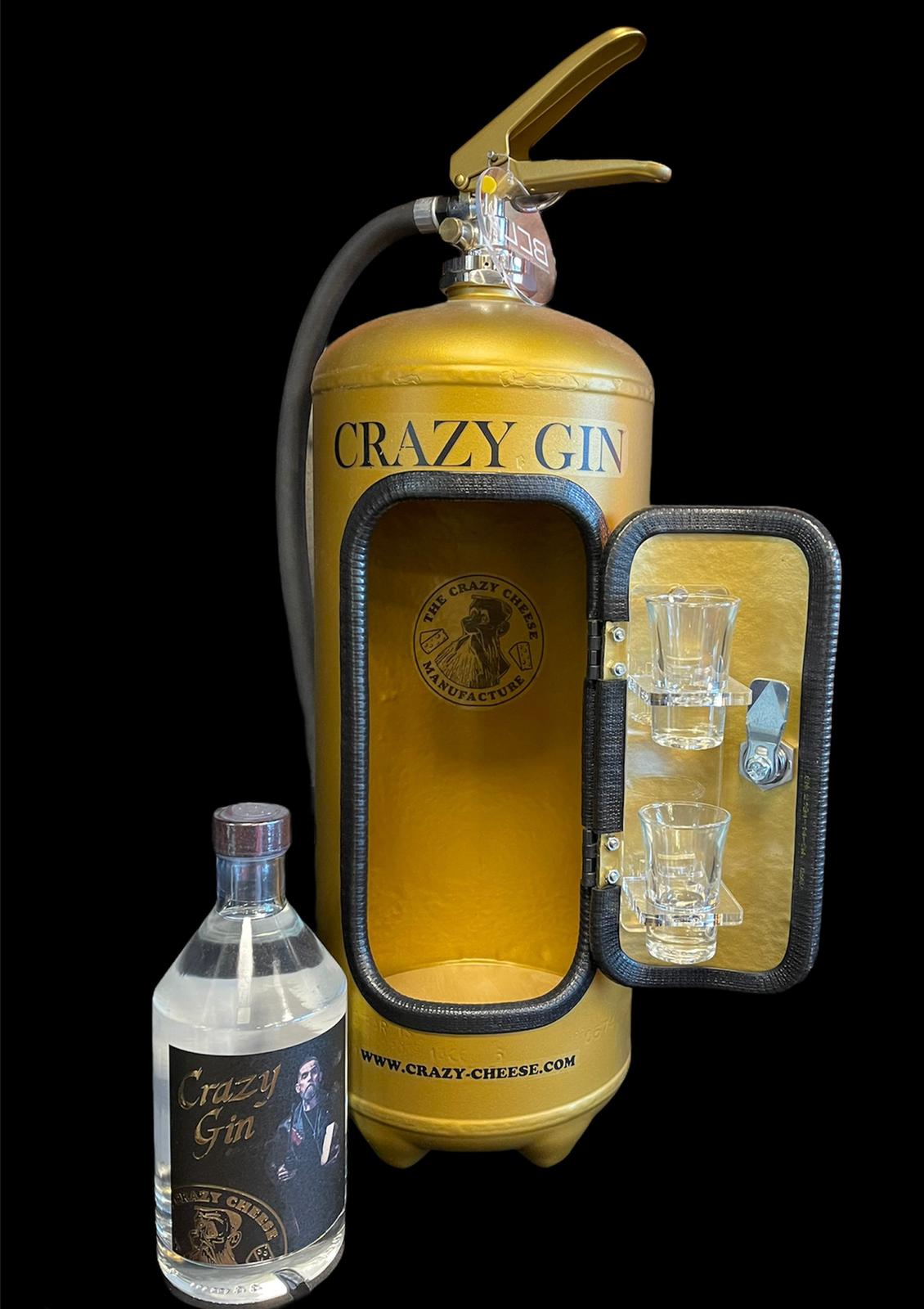 Feuerlöscher inkl. Crazy Gin 0,7l